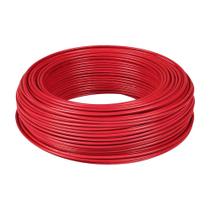 Cabo Flexível 2,5mm 750V Rolo Com 100 Metros Vermelho Cabo Flexível 2,5mm 750V Rolo Com 100 Metros Vermelho