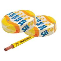 Cabo Flexível 2,5mm SIL Amarelo rolo 100 metros