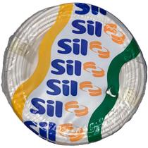 Cabo Flexível 2,5mm² 750v Rolo 10 Metros Branco - Sil