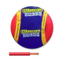 Cabo Flexível 4.0mm 750V Vermelho Blister 25 Metros COBRECOM