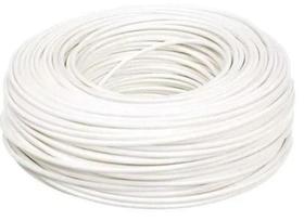 Cabo Flexível 4 Mm 25 Metros Branco