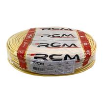 Cabo Flexível 4,00MM 750V Amarelo Rolo Com 100M RCM