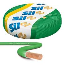 Cabo Flexível 4,0Mm Verde 100M - Sil