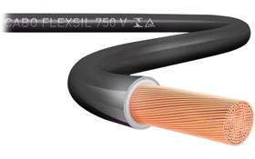 Cabo Flexível 4mm Preto Sil - 1 Metro Cabo Flexível 4mm Preto Sil - 1 Metro