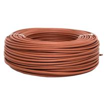 Cabo Flexivel 6,00Mm 750V Marrom Rolo Com 100 Metros Corfio