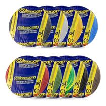 Cabo Flexivel 6,0mm Rolo 100 metros Cobrecom Antichamas Cabo Flexivel 6,0mm Rolo 100 metros Cobrecom Antichamas