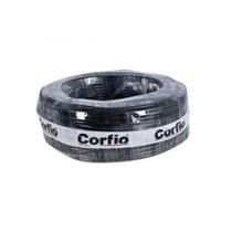 Cabo Flexivel 6,0mm x 100m Preto Corfio
