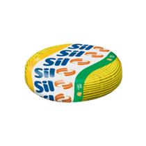 Cabo Flexivel 6mm Amarelo 100m 750v Sil Cabo Flexivel 6mm Amarelo 100m 750v Sil
