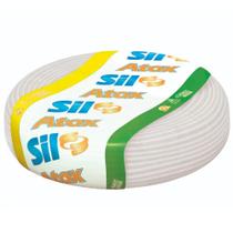 Cabo Flexível 6mm Atoxsil 450V/750V 100m Branco - SIL/CORFIO