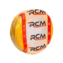 Cabo Flexível 750v 1,00mm Rolo De 100m Rcm Amarelo