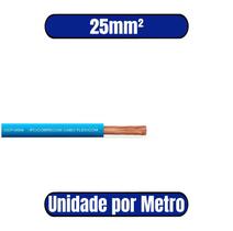 Cabo Flexível 750V 25mm² Azul - COBRECOM (VALOR REFERENTE AO METRO)