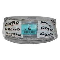 Cabo Flexível 750v 4mm Cinza Rolo 100Mt Sil/Corfio