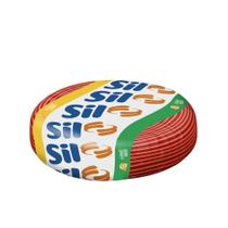 Cabo Flexível 750V 6,00Mm Vermelho Com 100 Metros Sil