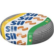 Cabo Flexivel Cinza 750v 1,00mm 100m Sil Cabo Flexsil 750 Volts 1,00mm Com 100 Metros Cinza - - Sil