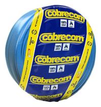 Cabo Flexivel Cobrecom 2,5mm Azul 100 Metros Cabo Flexivel Cobrecom 2,5mm Azul 100 Metros
