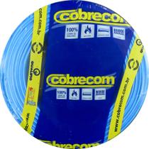 Cabo Flexivel Cobrecom 4,0mm Azul 100 Metros