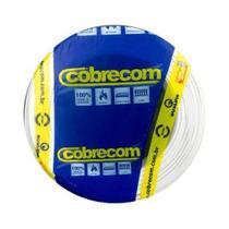 Cabo Flexível cobrecom 6.0mm² branco 450/750v rolo c/100 metros