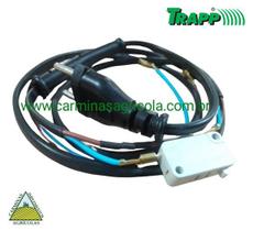 CABO FLEXIVEL COM PLUGUE/MICRO INTERRUPTOR, 2X0,75X1494mm, PRETO, ISOLACAO PVC/F, COBERTURA ST1/NBR 13.249, - 1113885