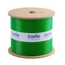 Cabo flexivel corfio 2,5mmx1100m bobina 750v verde