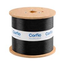 Cabo flexivel corfio 4,0mmx800m bobina 750v preto