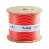 Cabo flexivel corfio 6,0mmx600m bobina 750v vermelho Cabo flexivel corfio 6,0mmx600m bobina 750v vermelho