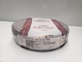 Cabo flexível DACOTA 1.5mm 750v - 100 metros (cores)