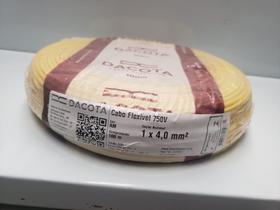 Cabo flexível DACOTA 4mm 750v - 100 metros (cores)