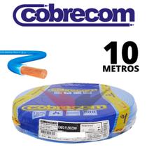 Cabo Flexível De Alta Qualidade 10,0mm Com 10 Metros 750v azul