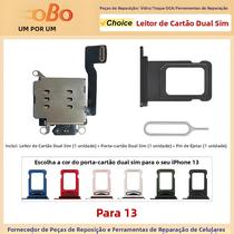 Cabo Flexível Leitor De Cartão Dual SIM Para iPhone 13 Adaptador Conector De Substituição Para Slot