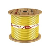 Cabo Flexível Megatron 2,5MMx1000M Bobina 750V Amarelo Cabo Flexível Megatron 2,5MMx1000M Bobina 750V Amarelo