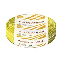Cabo Flexível Megatron 2,5MMx100M Rolo 750V Amarelo Cabo Flexível Megatron 2,5MMx100M Rolo 750V Amarelo