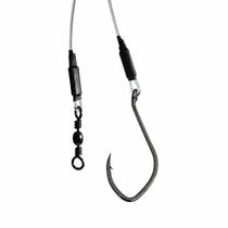 Cabo Flexivel Nylon 80cm c/ Anzol Kenzaki River Pro 10/0 1un Pirarara Piraíba
