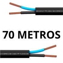 Cabo flexível Pp 2x2,5mm Com 70 Metros Cabo flexível Pp 2x2,5mm Com 70 Metros