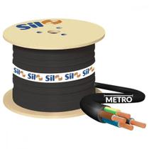 Cabo Flexivel Pp Silnax 4 X 6,0 Por Metro - SIL FIOS E CABOS