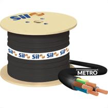 Cabo Flexivel Sil 1Kv 4 X 2,5Mm Por Metro Hepr 90ºc