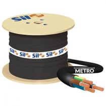 Cabo Flexivel Sil 1Kv 4 X 6,0Mm Por Metro Hepr 90ºc
