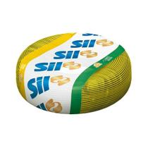 Cabo Flexível Sil 2.5mm Rolo 100mts Amarelo