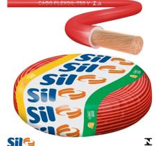 Cabo Flexível Sil 2,5mm 25MT Vermelho
