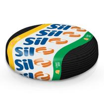 Cabo Flexível Sil 2,5mm Rolo 100mts Preto Cabo Flexível Sil 2,5mm Rolo 100mts Preto