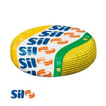 Cabo FlexSil 750 V 6,00 Amarelo - Rolo 50m - SIL Cabo FlexSil 750 V 6,00 Amarelo - Rolo 50m - SIL
