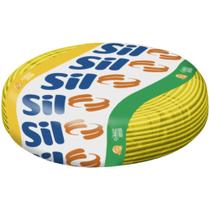 Cabo Flexsil de Cobre 2,5mm 750 Volts Amarelo 100 Metros - 00003.018.007.1.06 - SIL Cabo Flexsil de Cobre 2,5mm 750 Volts Amarelo 100 Metros - 00003.018.007.1.06 - SIL