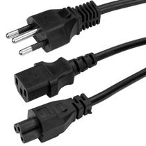 Cabo Força 2 Em 1 Fêmea Tripolar P/ Mickey X-cell Xc-cf-11 Cabo Força 2 Em 1 Fêmea Tripolar P/ Mickey X-cell Xc-cf-11