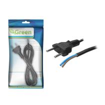 Cabo Força Bipolar Rabicho 2 Metros 0,75mm Alta Qualidade Cabo Força Bipolar Rabicho 2 Metros 0,75mm Alta Qualidade