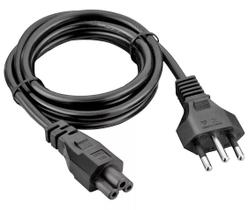 Cabo Força Energia Tripolar 3 Pinos Tipo Fonte Notebook CDX002