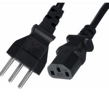 Cabo Força Energia Tripolar P/ Cpu E Fontes 3,00 Metros Cabo Força Energia Tripolar P/ Cpu E Fontes 3,00 Metros