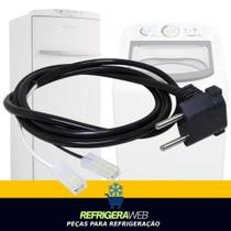Cabo Força Lavadora E Refrigerador Moderno 1,50m Fio 2x1,50