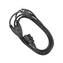 Cabo Força Tripolar 2 Metros Y Duplo P Computador Monitor 2m Cabo Força Tripolar 2 Metros Y Duplo P Computador Monitor 2m