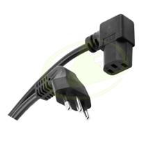 Cabo Força Tripolar C13 90º Original Samsung Monitor Tv LN22C450 LN26C450 LN32C530 LN32C450 LN32C550