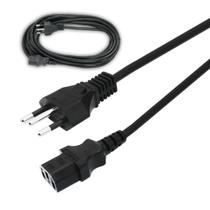 Cabo Forca Tripolar P/ Fonte Pc Monitor Padrão Inmetro Cabo Forca Tripolar P/ Fonte Pc Monitor Padrão Inmetro