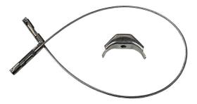 Cabo Freio de Mão Intermediário Silverado GMC 3500 HD Cabine Simples 1997 a 2002 520mm Cabo Freio de Mão Intermediário Silverado GMC 3500 HD Cabine Simples 1997 a 2002 520mm